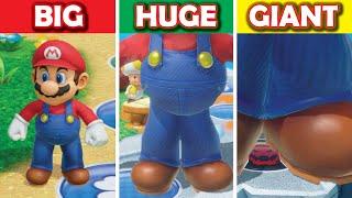 What if Mario gets BIGGER Every Turn in Mario Party Superstars?