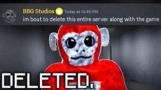 Scary Baboon is Getting DELETED..