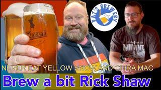 NEVER EAT YELLOW SNOW & CITRA MAC FROM PATS BREWERY