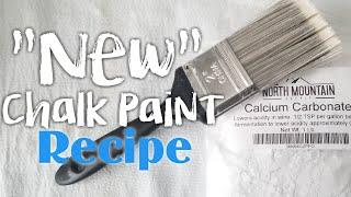 Making a "New" recipe for Chalk paint