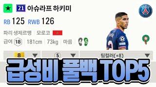 FC온라인 지금도 쓰고 있는 급성비 풀백 TOP5 [상헌야호]