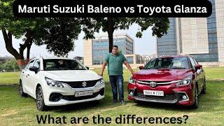 Baleno 2023 vs Glanza 2023 | Which is better | Toyota Glanza vs Maruti Suzuki Baleno Comparison