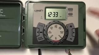 How to Program/Set Orbit Sprinkler Timer- Days, Duration, Time, etc orbit sprinkler 57896