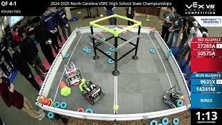 North Carolina Regionals : QF #4-1 - 27265A & 50575A vs 9635X & 14241M - Auton + Driver