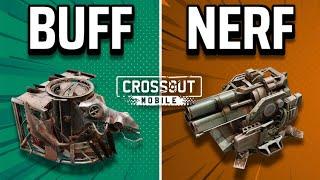 Balance Changes 1.32.0 • Crossout Mobile