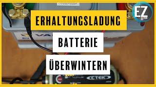 Erhaltungsladung sinnvoll? Erhaltungsladung Kfz Batterie, Motorrad, Wohnmobil - alle Infos