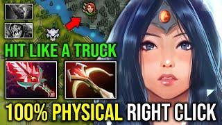How to Play Mirana as Universal Right Click Mid 100% Physical DPS Brutal Crit Attack Dota 2