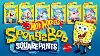 @Hot Wheels SpongeBob SquarePants Series Complete 6 cars.