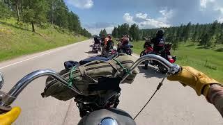 Sturgis 2020! Closed roads and dirt roads