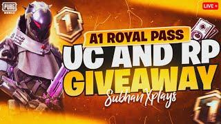 A1 Royal Pass | A1 RP | C4S12 Royal Pass | Royal Pass Giveaway | RP Giveaway | Free UC Giveaway Live