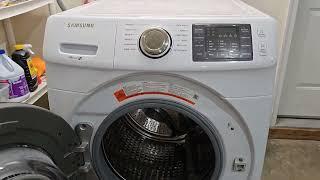 Samsung Front Load Washer Off Balance No Spin Fix PT 1 - diagnostics | Josh Cobb