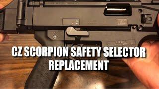 CZ SCORPION EVO 3 S1 SAFTEY SELECTOR REPLACEMENT | HB INDUSTRIES MINI AK SAFTEY LEVER