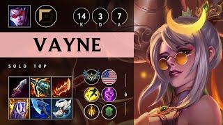 Vayne Top vs Warwick: Triple Kill, Legendary - NA Challenger Patch 14.24