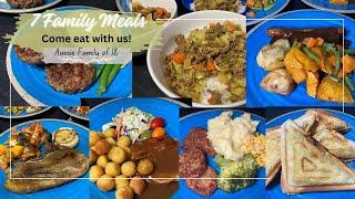 7 FAMILY MEALS - Come eat dinner with our Large Family