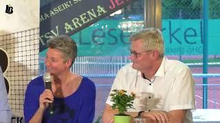 2018/19 (7) Andre Schnitker im Talk mit Saskia van Hintum und Dr. Frank Schidlowski