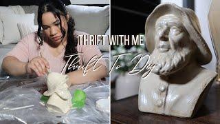 Thrift With Me | Thrift To DIY | Vintage Antique Thrift Flips