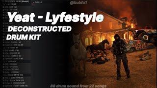 Free Yeat Lyfestyle Deconstructed Drum Kit | All Lyfestyle Drum Sounds