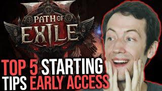 Top 5 Tips Starting Path Of Exile 2