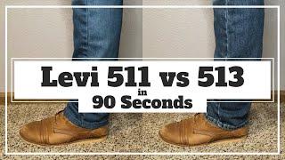 Levi 511 vs 513 - Understanding the Difference