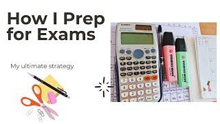 HOW I PREPARE FOR  EXAMS + Tips | Study Vlog | Sai Prasanna