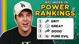 Our Week 14 POWER RANKINGS