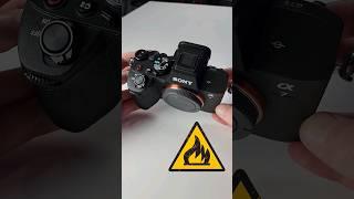 Warning! Overheating Sony A7-IV #shorts