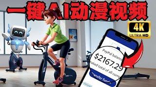 AI一键制作一个动漫视频在YOUTUBEU赚$340,000？（实操教程）