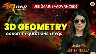 3D Geometry | JEE 2025 | All Concepts And Questions | Namrata Ma'am