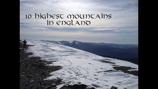 10 Highest Mountains in England