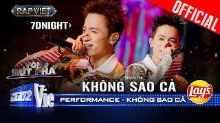 KHÔNG SAO CẢ - 7dnight "khó chịu vô cùng" khiến khán giả phải nhún nhảy |Rap Việt 2024 [Performance]