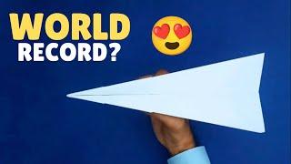 How to Make the Best Paper Airplane Easy and Fast - Origami Paper Plane