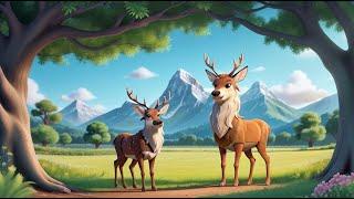 The Wise Tortoise and the Clever Stag  | World of ToonSeries | English  Stories