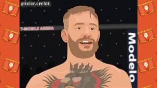 Conor McGregor vs Khabib Nurmagomedov Parody Versi Animasi - KOLOR CEPLOK