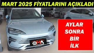 BYD MART 2025 FİYATLARINI AÇIKLADI|AYLAR SONRA BİR İLK