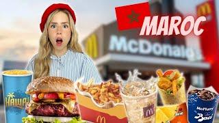 Je teste McDo au Maroc !!! Première fois au Maroc !