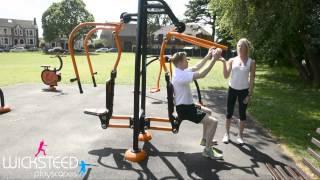 Pull Down Exerciser - Outdoor Fitness Equipment