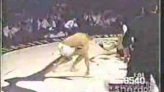 Oleg Taktarov knocked out