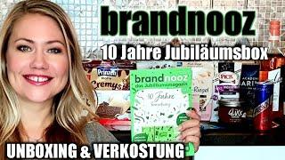 Brandnooz Jubiläumsbox Unboxing & Verkostung | sooo leckere Sachen