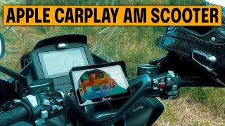 Apple CarPlay and Android Auto for scooters with the Carpuride W702