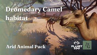 Dromedary Camel Habitat - Desert Wildlife Park Ep. 4 - Arid Animal Pack - Planet Zoo