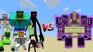 ENDER Guardian vs New MUTANT Creatures / Minecraft Mob Battle