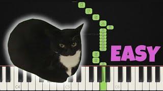 Maxwell the Cat│EASY Piano Tutorial│RIGHT HAND 