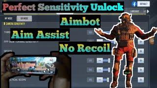 Very Perfect Settings or Sensitivity in BATTLE ROYALENo Recoil to Unlock  Aimbot & Aim AssistCoDm