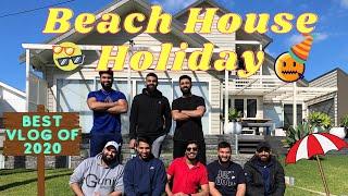 BEACH HOUSE TRAVEL VLOG W/FRIENDS - ENTERTAINING!!!