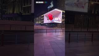 Goldluck LED Outdoor 3D Advertising Display#led #ytshorts #youtubeshorts #3d #3dbillboard