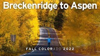 WATCH: A Fall Color Journey from Breckenridge to Aspen - See the Change Every Mile