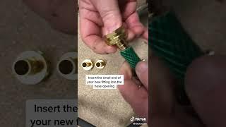 How to Replace the Fitting On Your Garden Hose | FIX.com