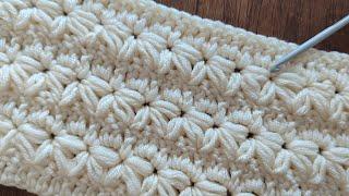 Simple crochet for beginners New and easy crochet pattern in only one rows crochet stitches