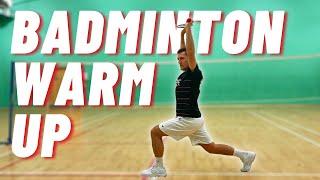 Badminton Specific Warm Up In 10 MINUTES!