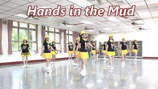 Hands in the Mud│Line Dance by Niels Poulsen (DK)│Demo & Walk Through║陷入泥濘│排舞│含導跳║4K